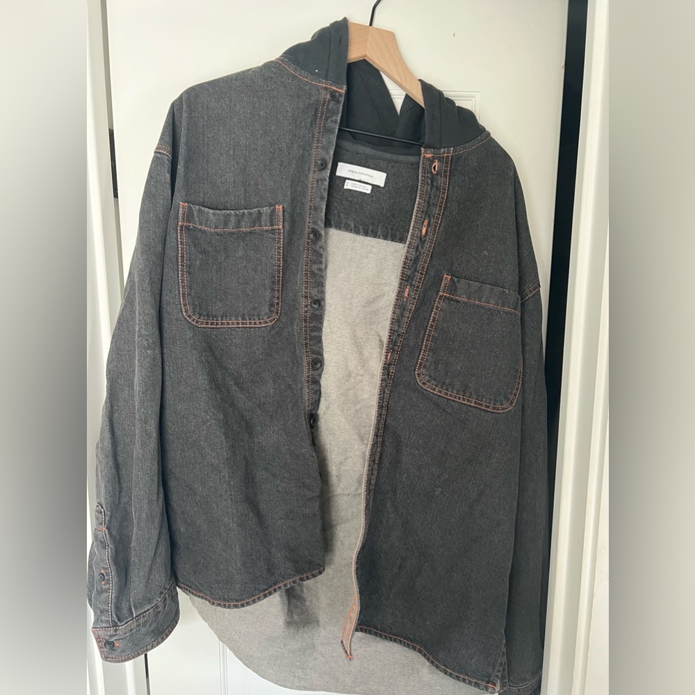 Urban Outfitters Black Denim Jacket